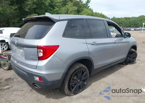 2021 Honda Passport Awd Sport из США, поврежденный, VIN 5FNYF8H23MB008395